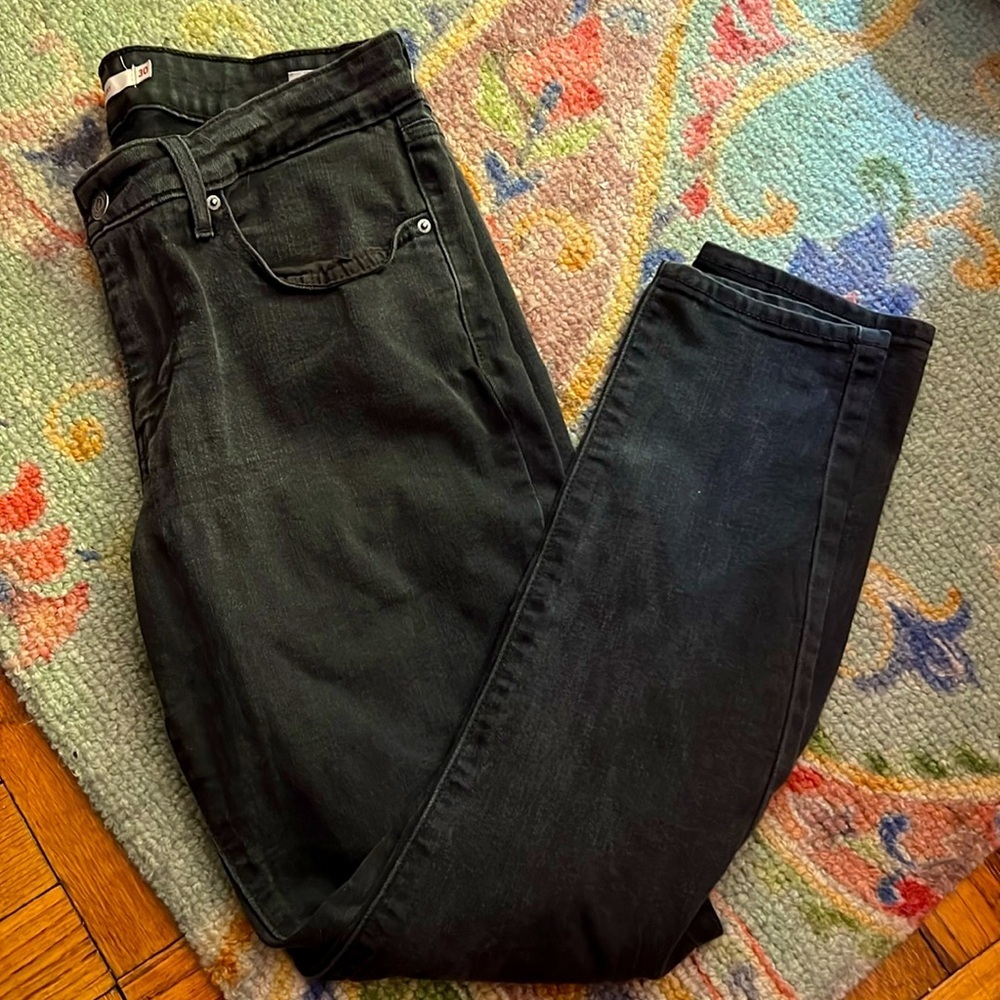 levis 711 skinny jeans size: 30